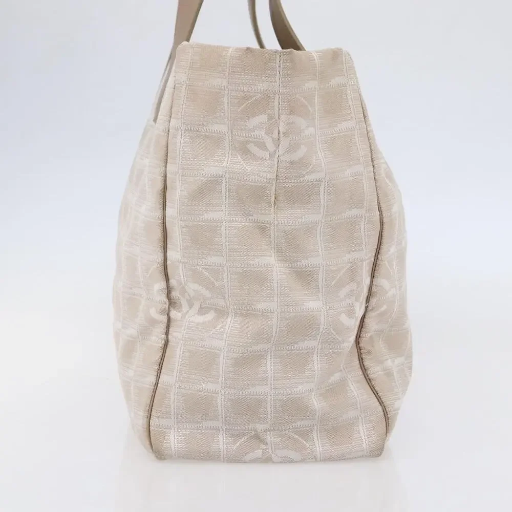 Chanel Nylon New Travel Line Tote Bag Beige